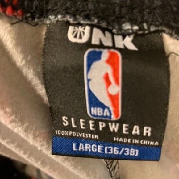 Houston Rockets Dwight Howard #12 NBA Size L Lounge Pajama Sleep Pants - Picture 5 of 6
